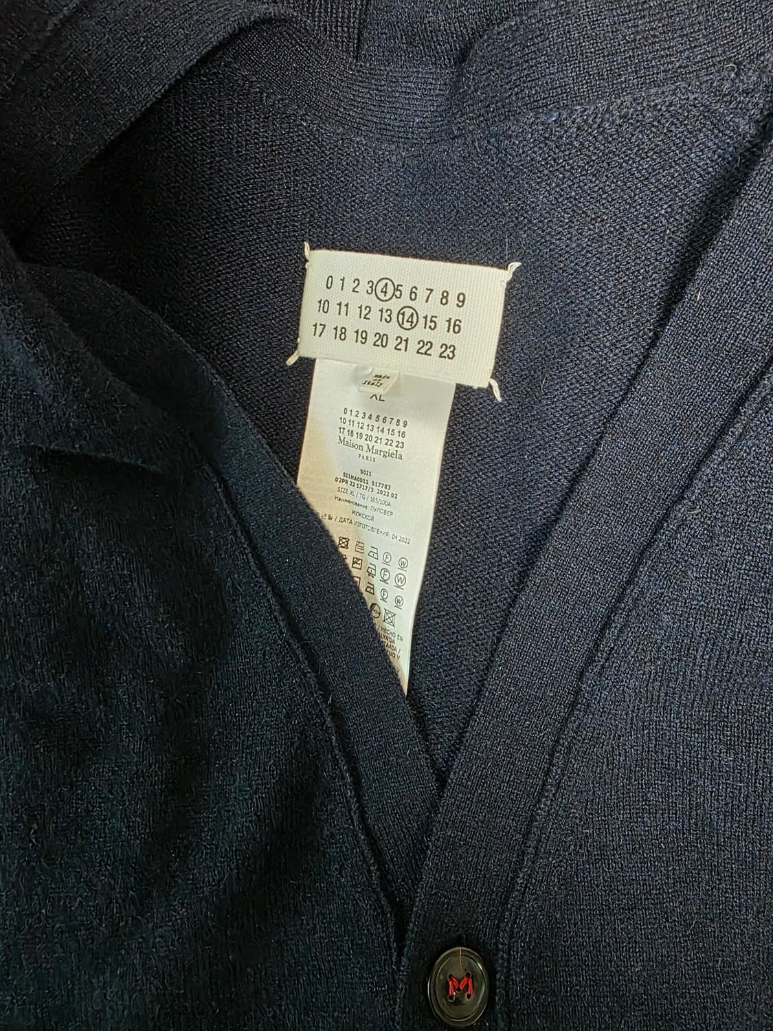 마르지엘라 캐시미어 가디건  상품이미지2