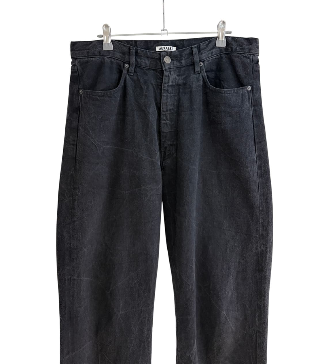 오라리 23SS 셀비지 페이디드 라이트 데님 팬츠 상품이미지3