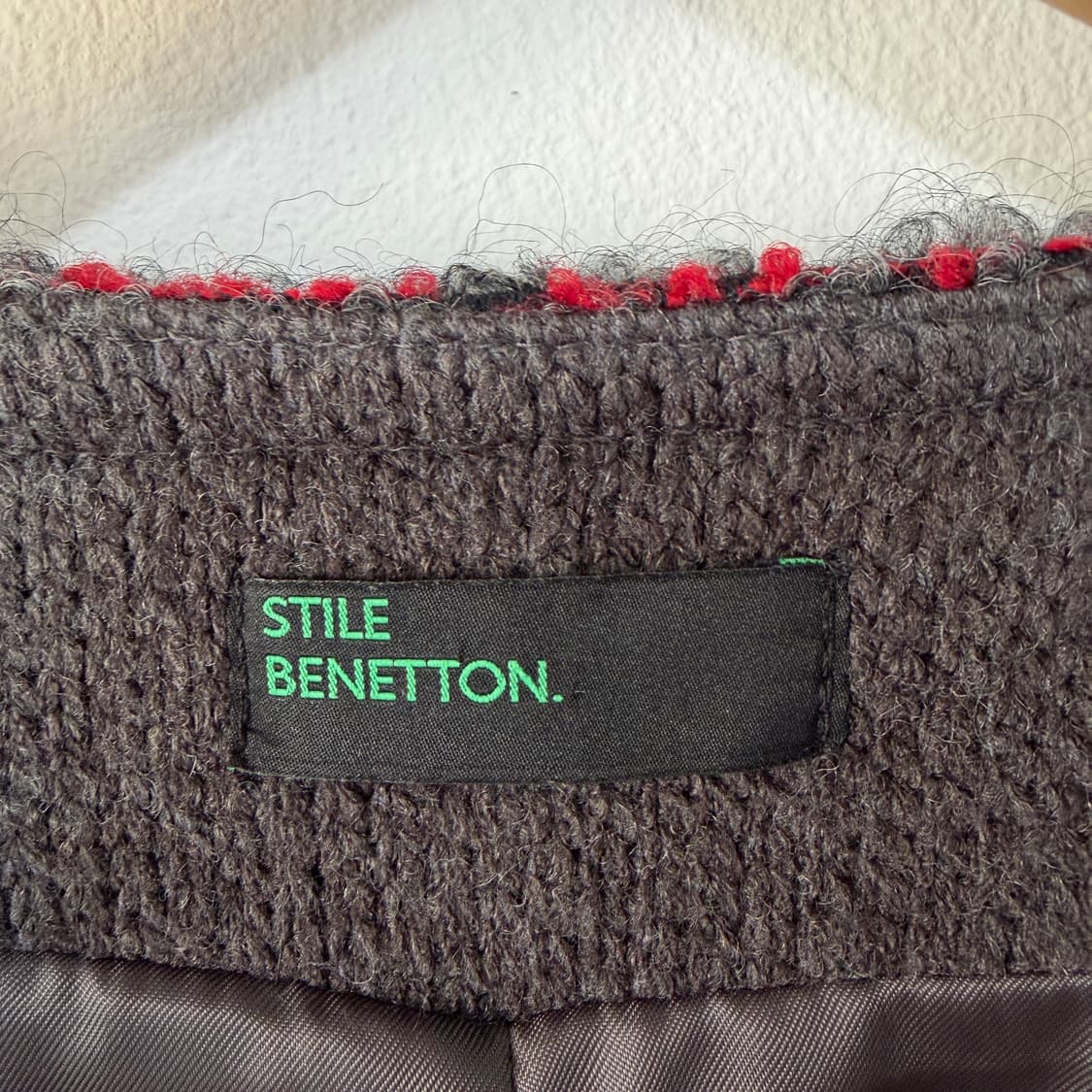 [S] 베네통 트위드자켓 상품이미지7