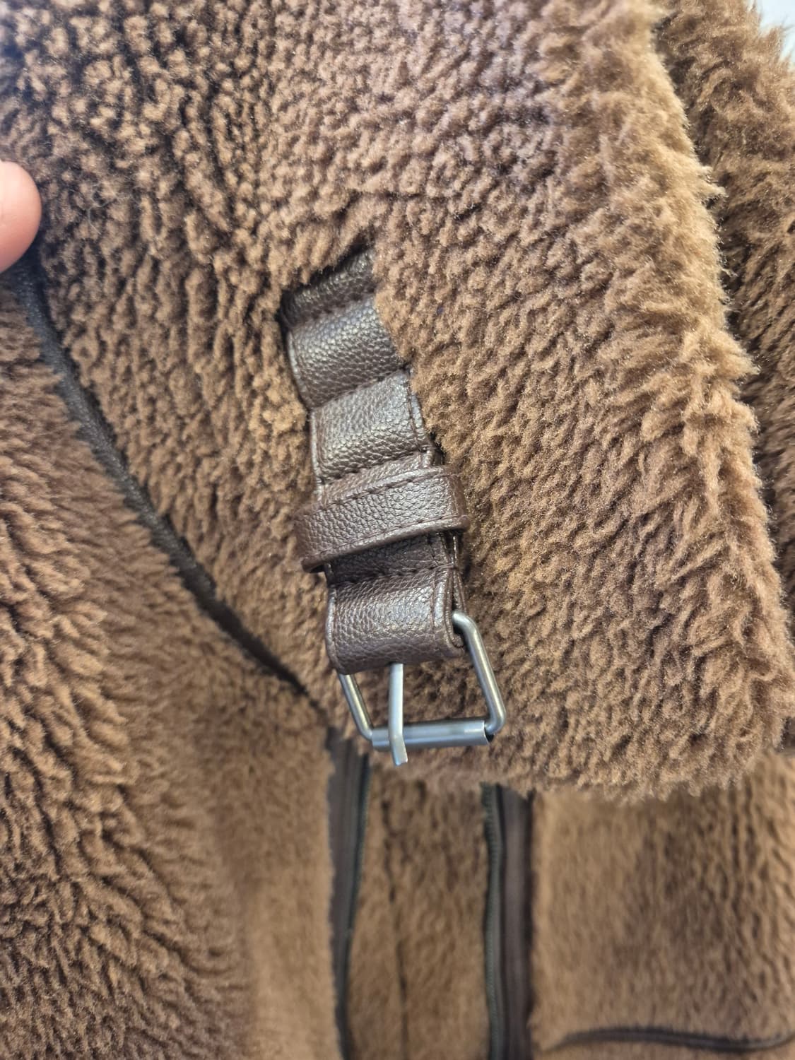 버커루 뽀글이 플리스 자켓 S사이즈 브라운 상품이미지6