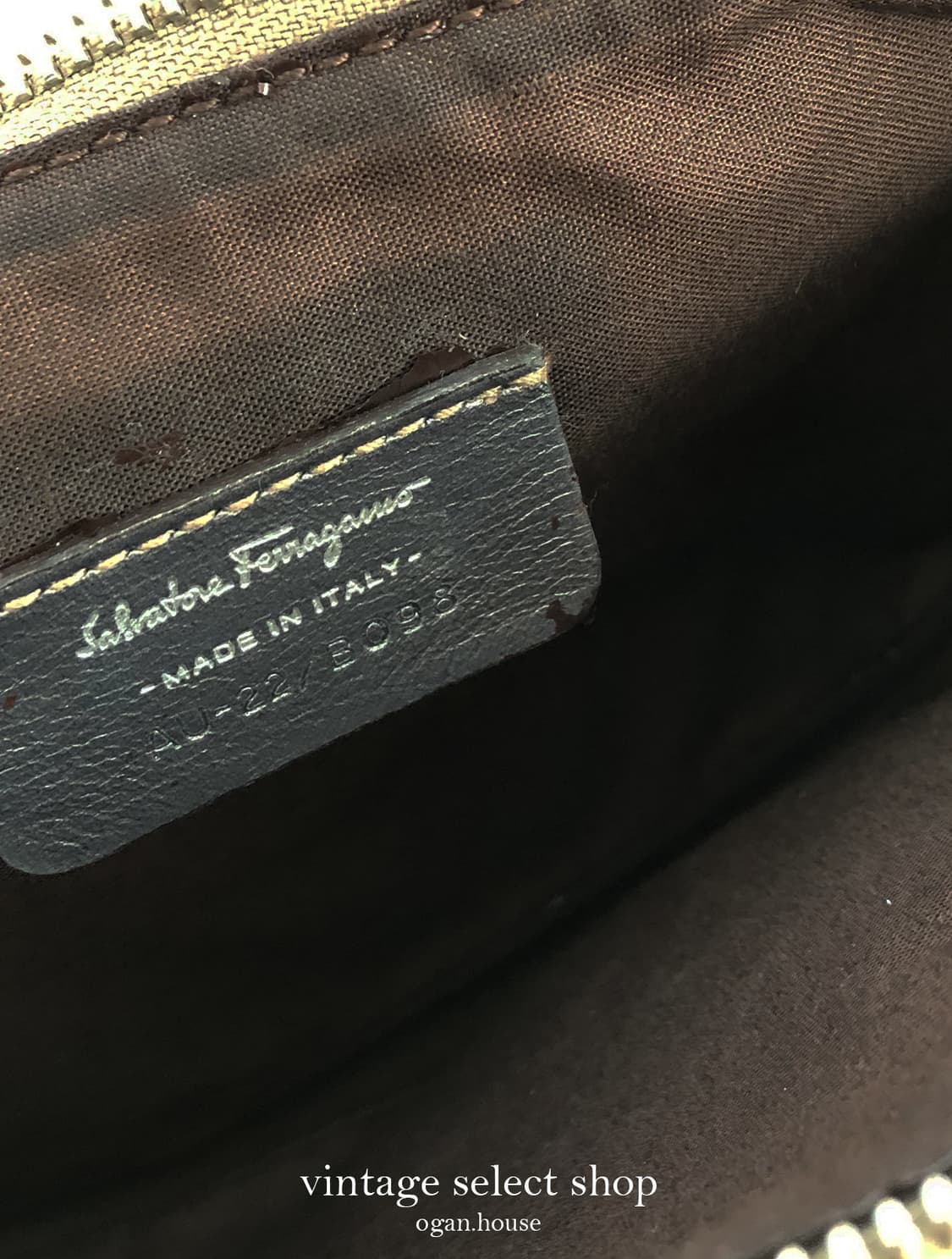 vintage Salvatore Ferragamo gancini bag 상품이미지4