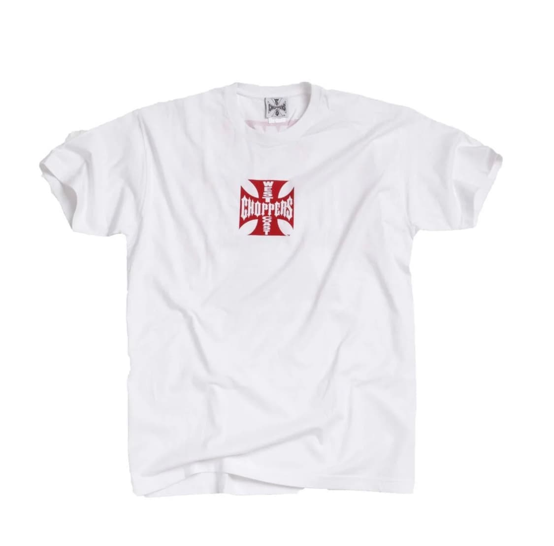 [2XL]웨스트코스트차퍼스 반팔 화이트 레드 상품이미지1