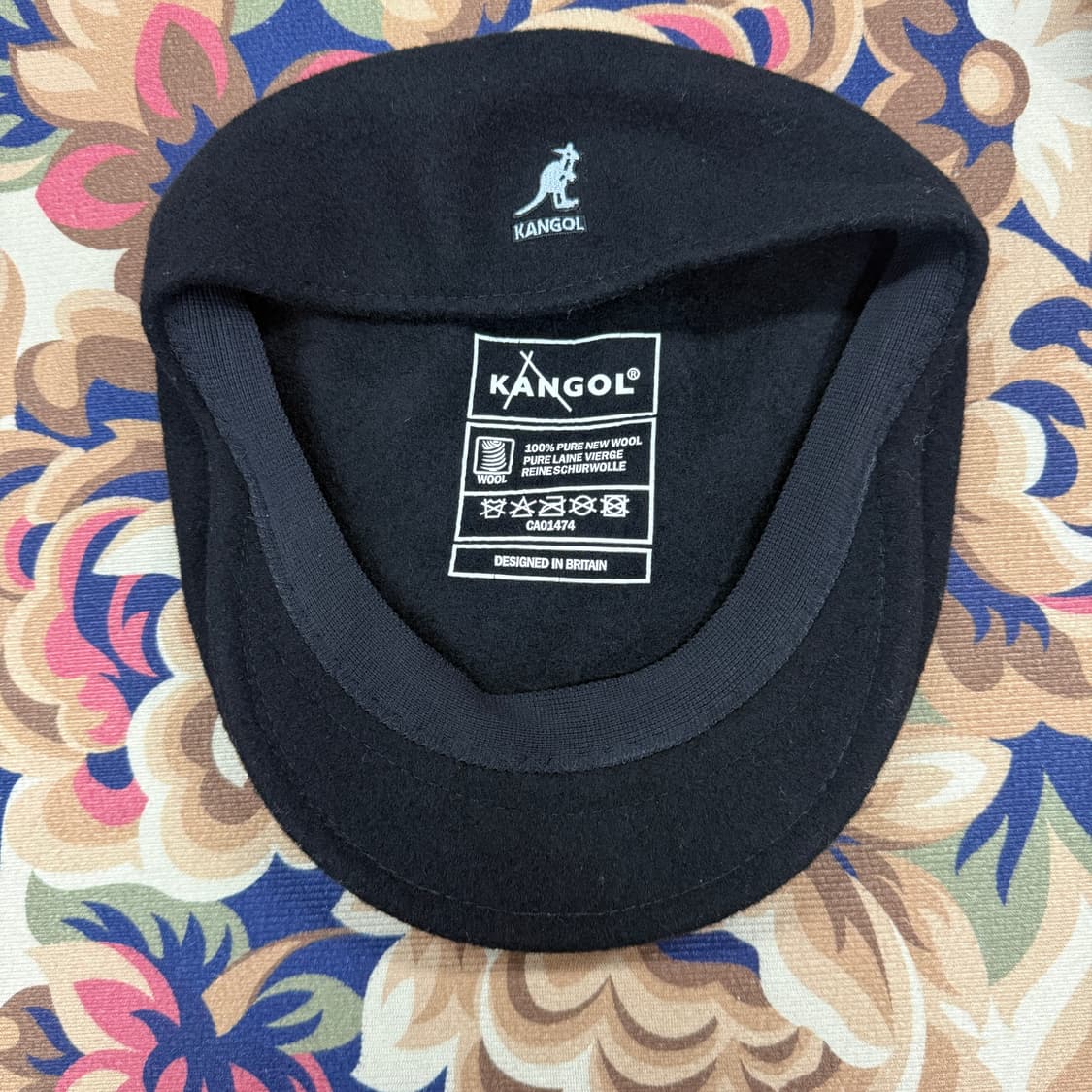 (XXL)캉골 Kangol 울 헌팅캡(블랙) 상품이미지4