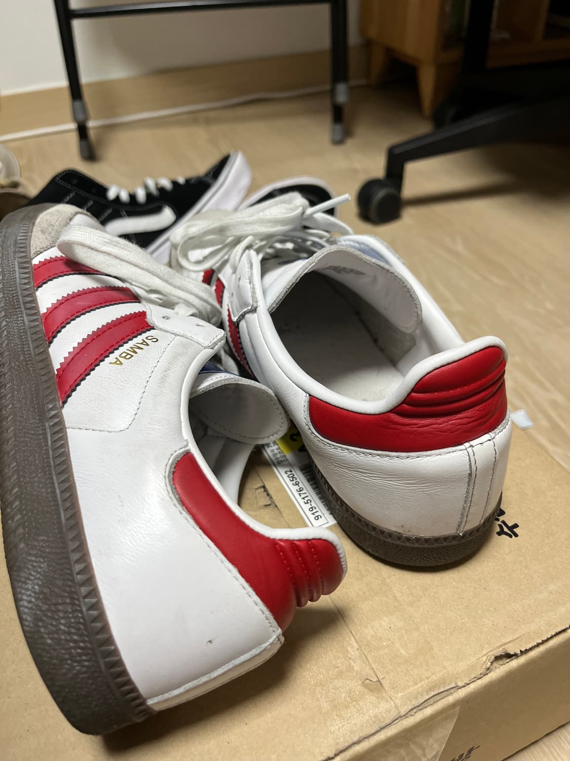 아디다스 삼바 OG 흰빨 270 상품이미지3