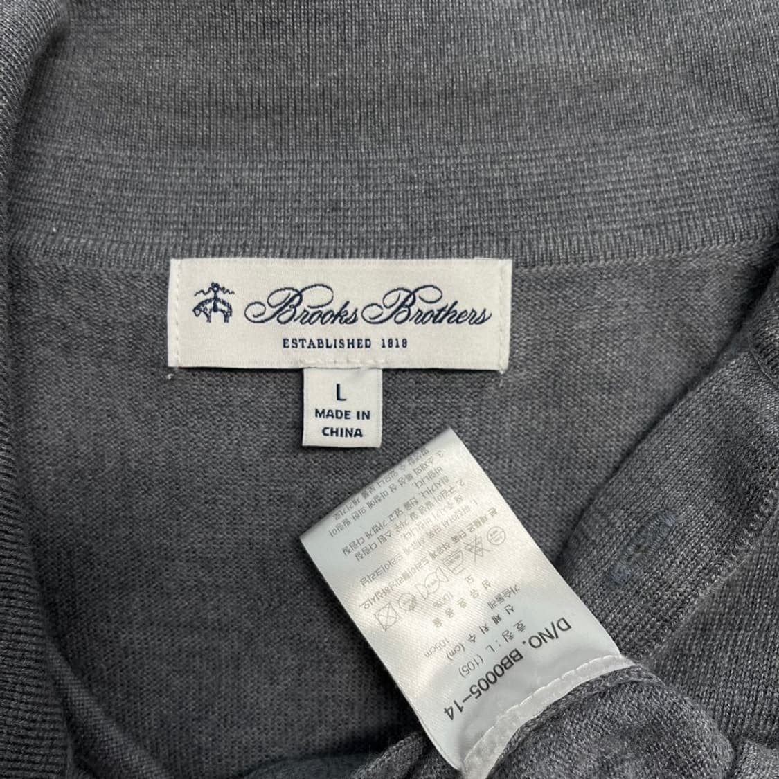 브룩스브라더스 니트 카라 티셔츠/#3570 상품이미지5