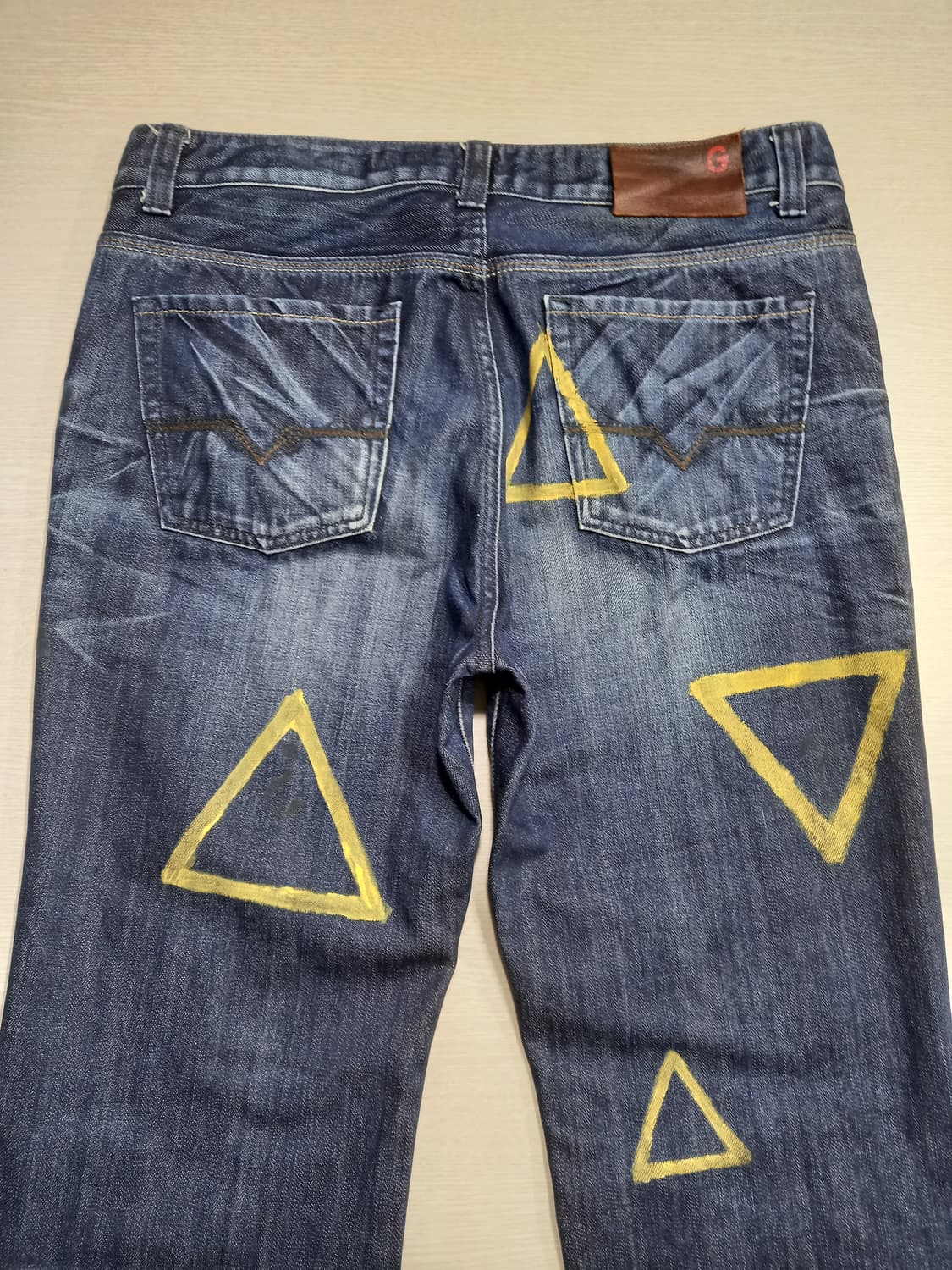 33 GUESS Kor 워싱 일자 배색진 커스텀 33-432 상품이미지4