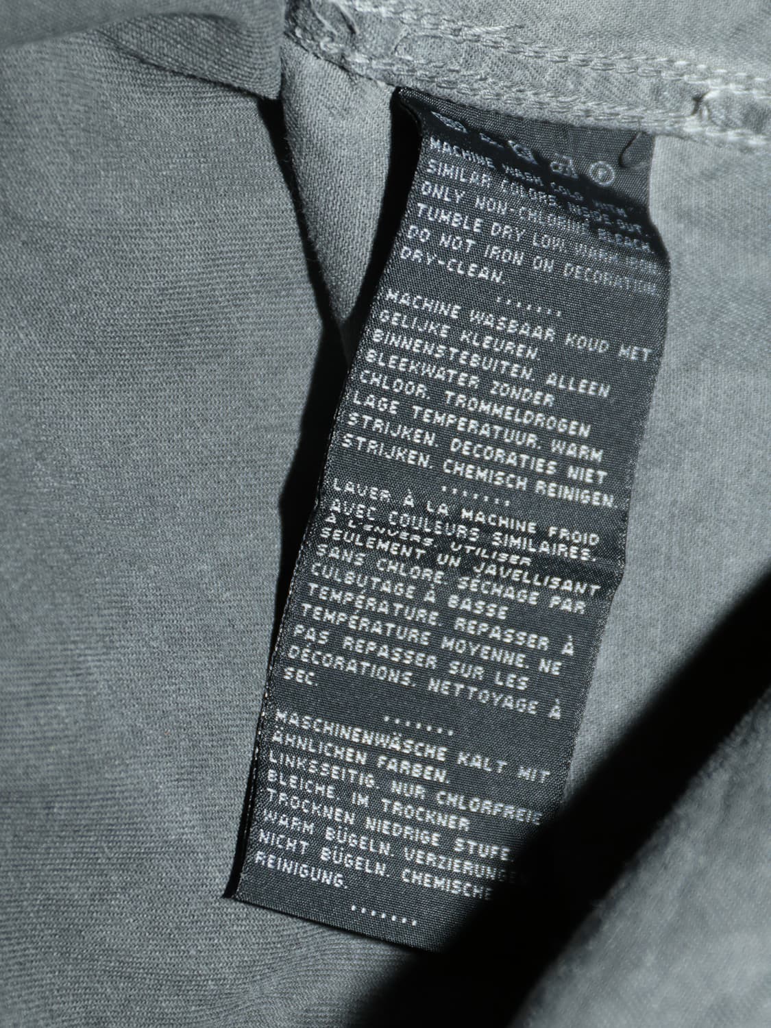 할리데이비슨 워크 셔츠 그레이 긴팔 상품이미지5