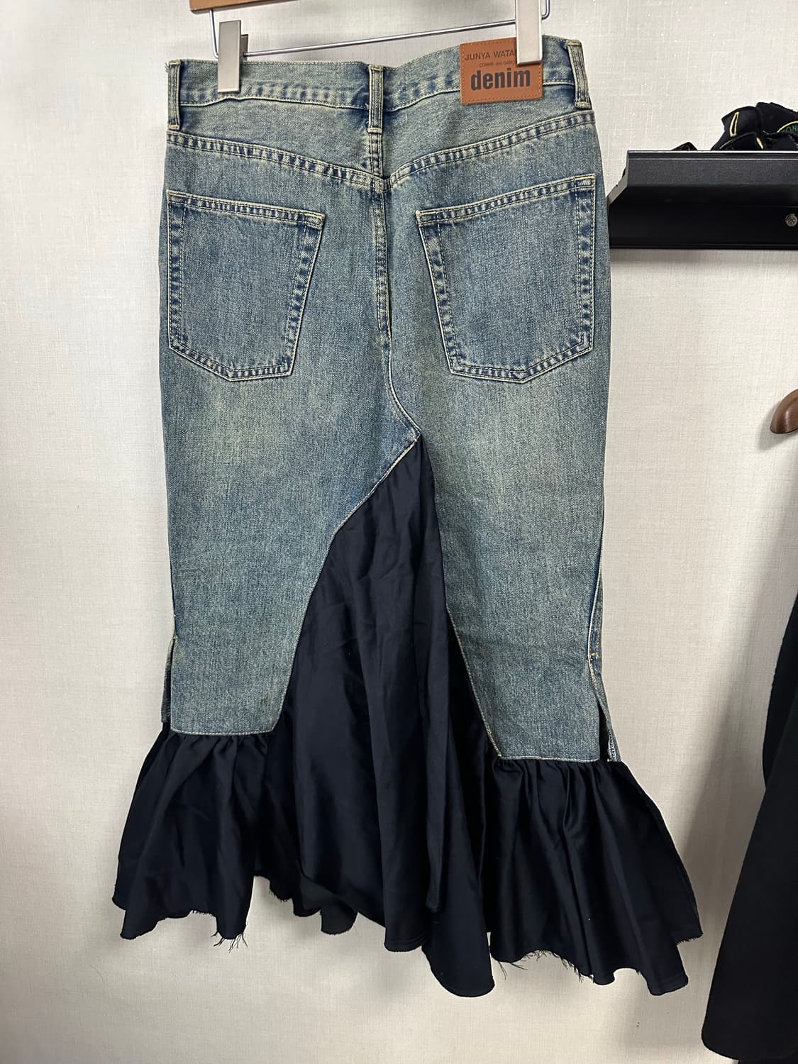 준야 와타나베 데님 스커트 S 상품이미지3