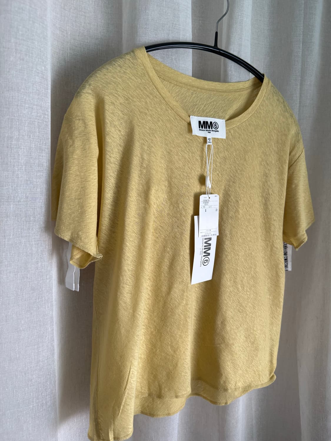 MM6 리넨 티셔츠 상품이미지2