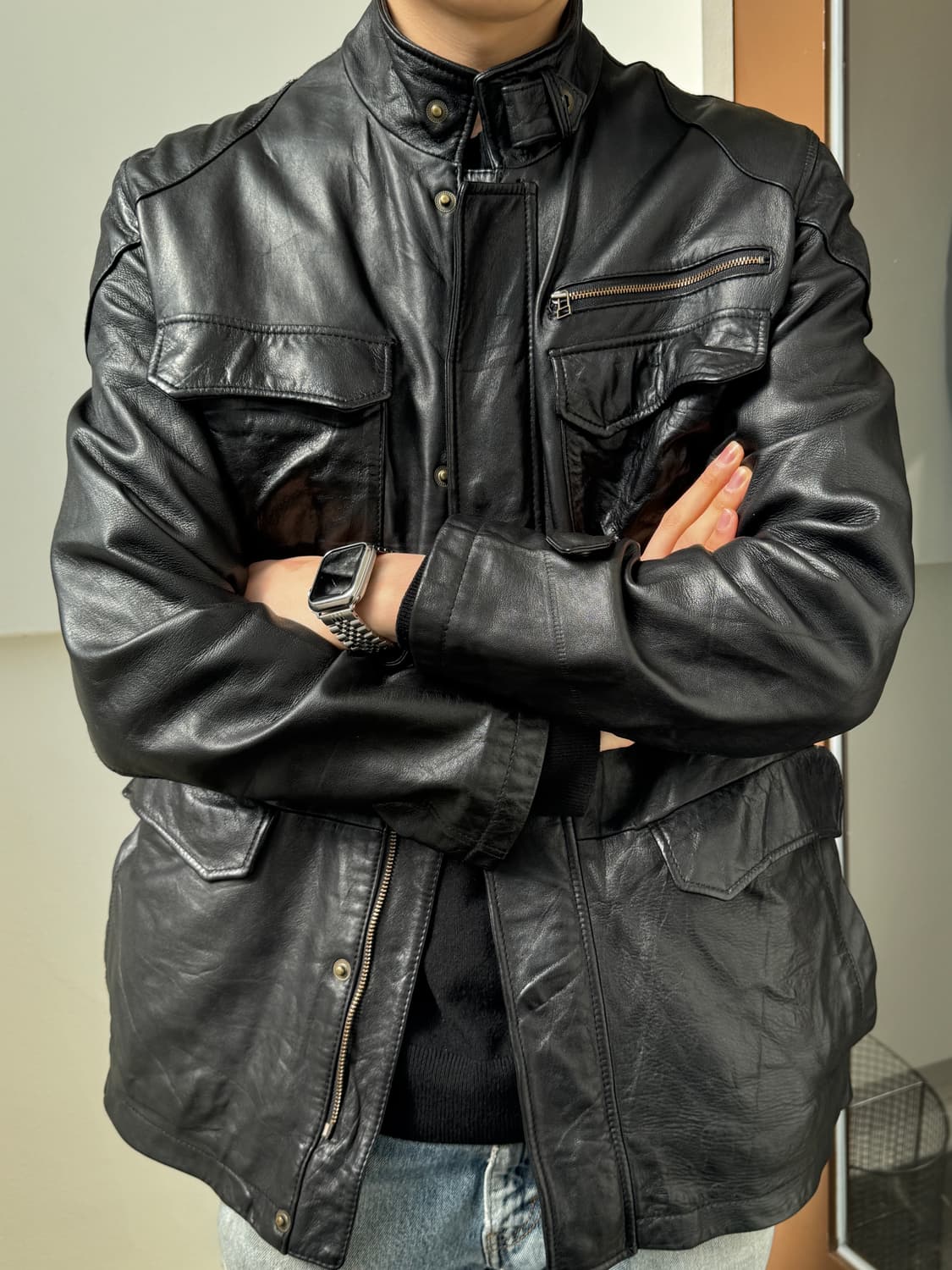 램스킨 필드자켓(O67) 상품이미지3