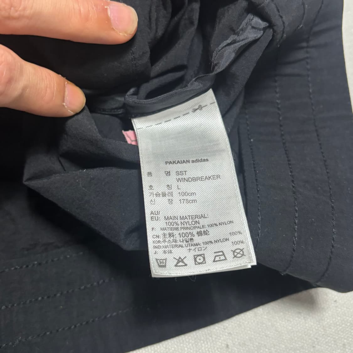 🫶🏻 아디다스 파이어버드 블랙 바람막이 🫶🏻 상품이미지5