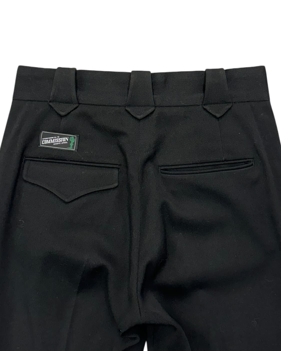 커미션 22AW 버진 울 부츠컷 슬랙스 상품이미지7