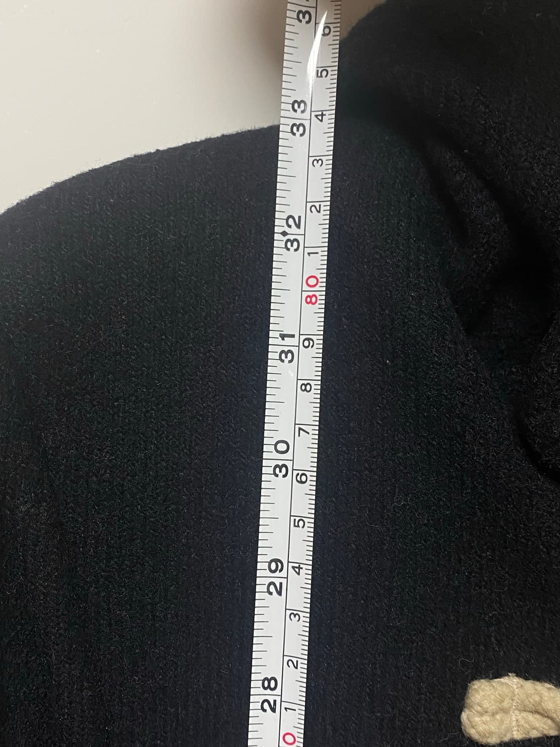 유니클로 네이비 더플 떡볶이코트 (S) 상품이미지7