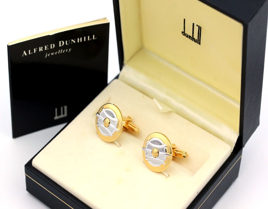 던힐 A+등급 남자 명품 커프스 보증서 포함 빈티지 상품이미지1