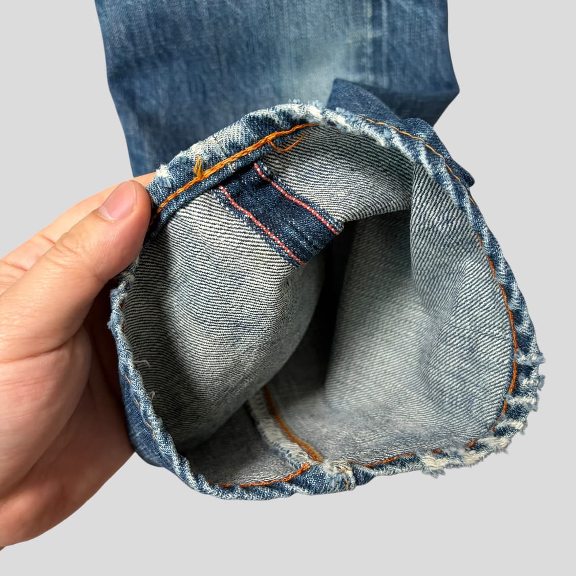 (여성26)45rpm 셀비지 데님 청바지 상품이미지5