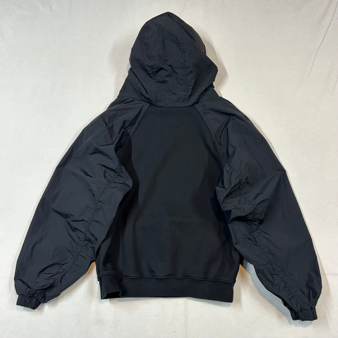 36) 준지 Juun.J 모크 넥 후디 블랙 상품이미지5