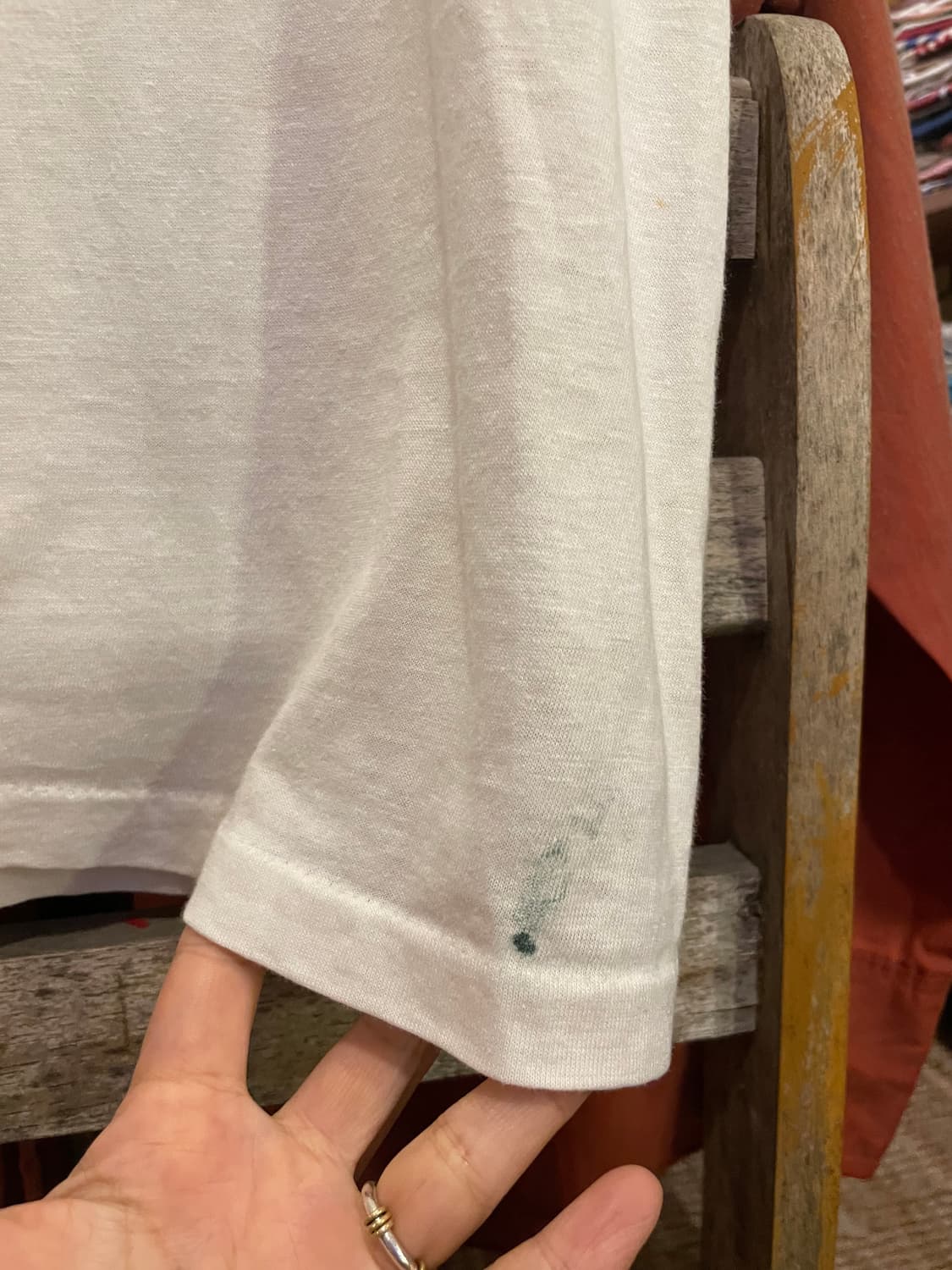 1980's Vintage Ringer T-Shirt  상품이미지5