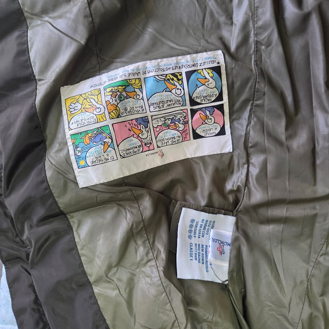 몽클레어 여성 롱 패딩 브라운 상품이미지4