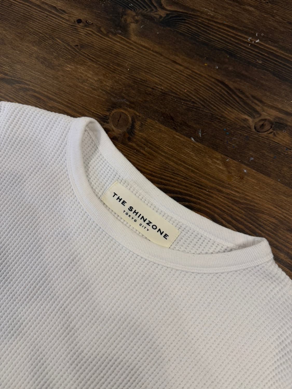 THE SHINZONE 와플 롱슬리브 티셔츠 100 상품이미지7