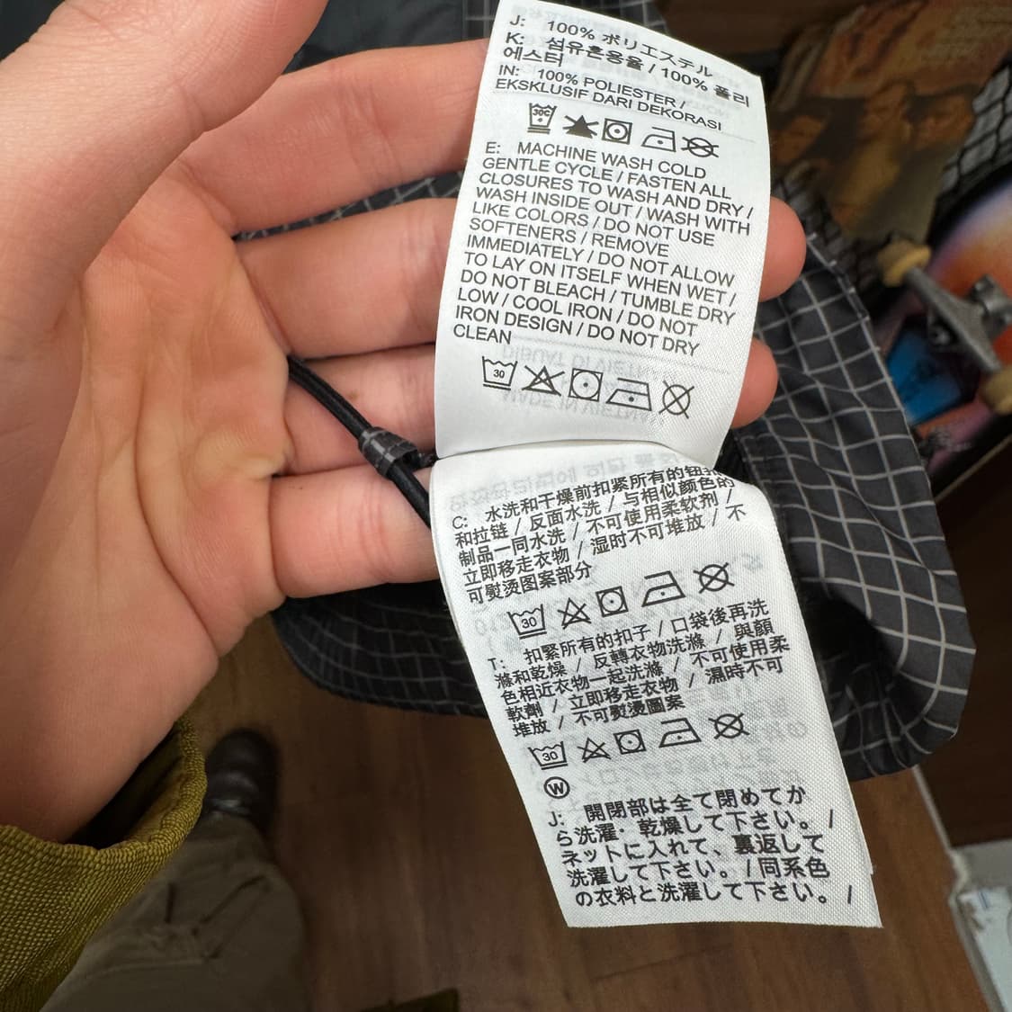 나이키 하프 집업 아노락 전면 빅포켓 포인트 그레이 상품이미지8