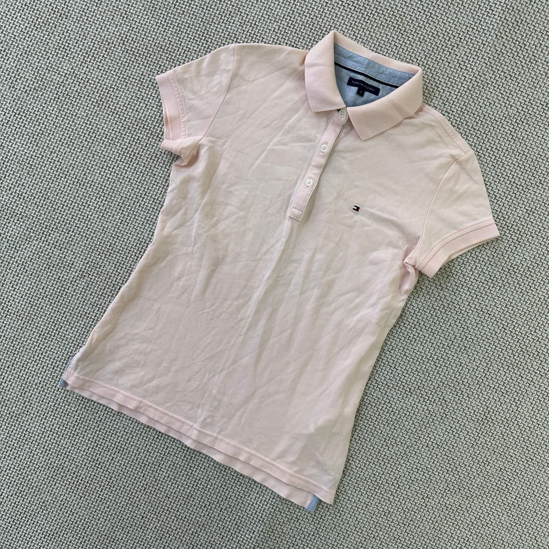 S 타미힐피거 슬림핏 여성 카라반팔 0424D 상품이미지1