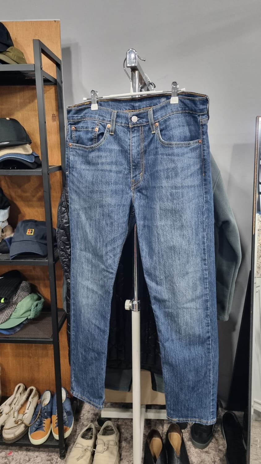 LEVI'S 502 쿨진(여름용) 남성 데님팬츠 34 이염 하자xx 상품이미지1