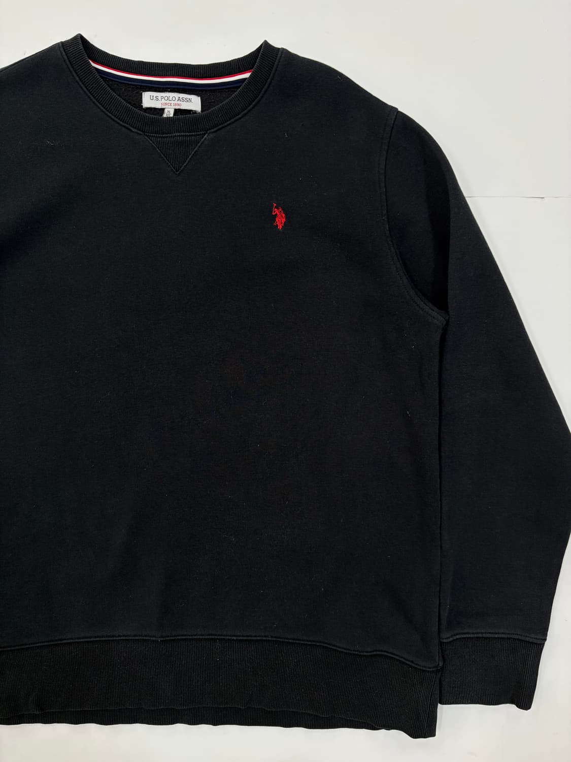 US Polo Assn 블랙 맨투맨 상품이미지3