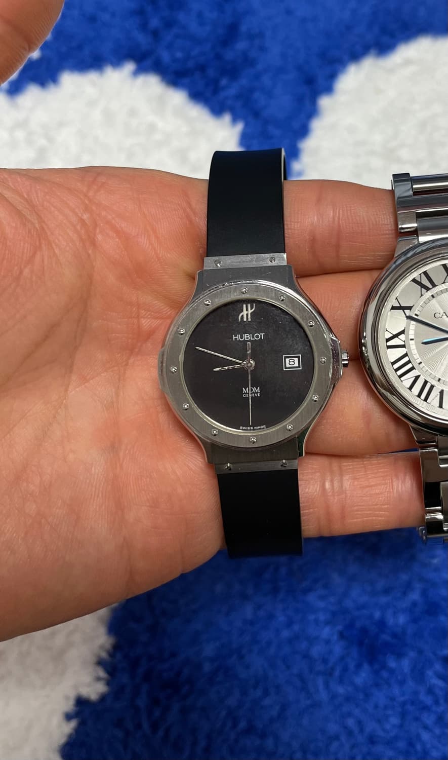 위블로 MDM 실버 쿼츠 32mm 무브먼트 다이얼 없이 본체만 있음 상품이미지6