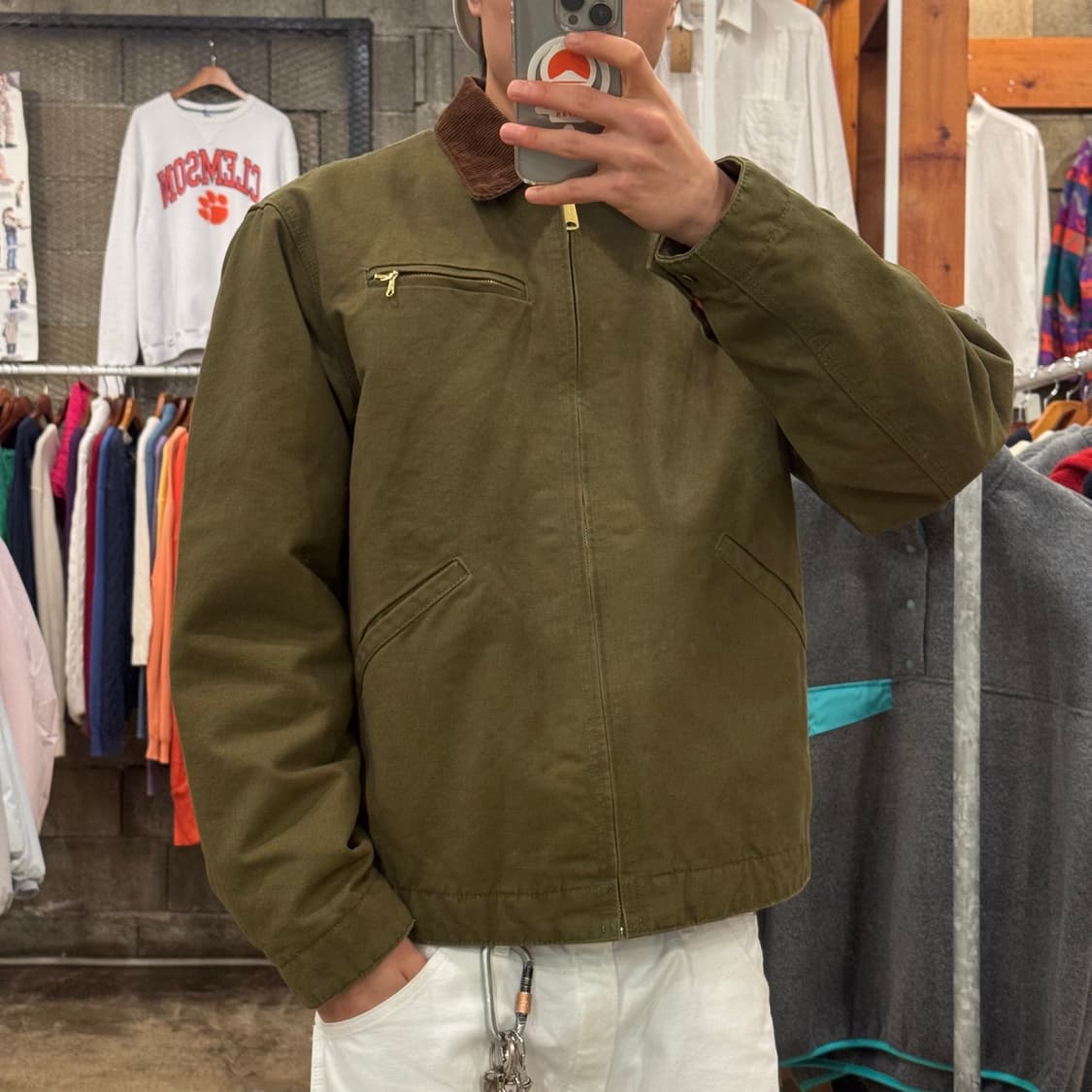 새상품)빈티지 디트로이트 워크 자켓 (42/44) 상품이미지3