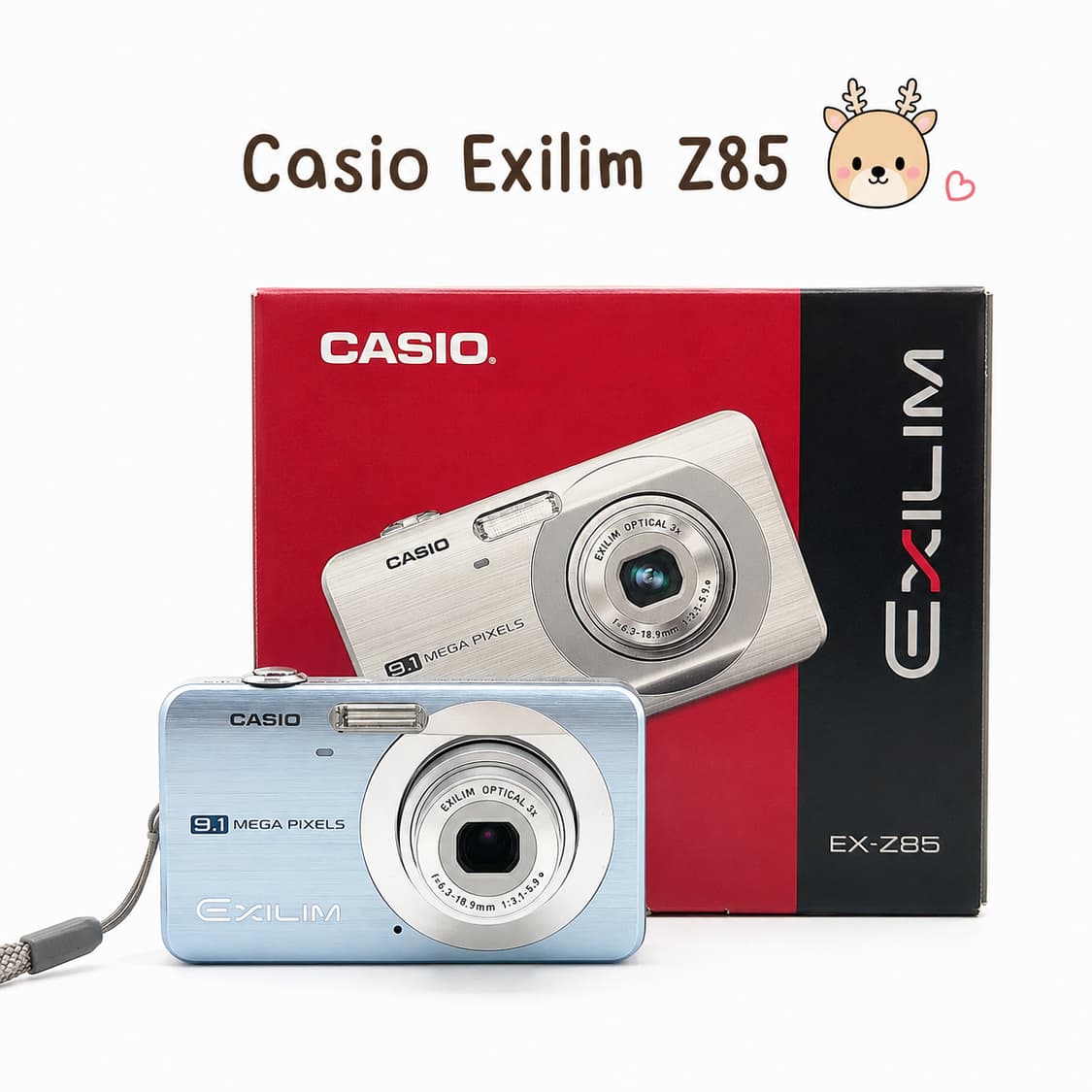 미품 풀박✨️프리지아픽📷 CASIO EXILIM Z85 블루✨ 상품이미지1
