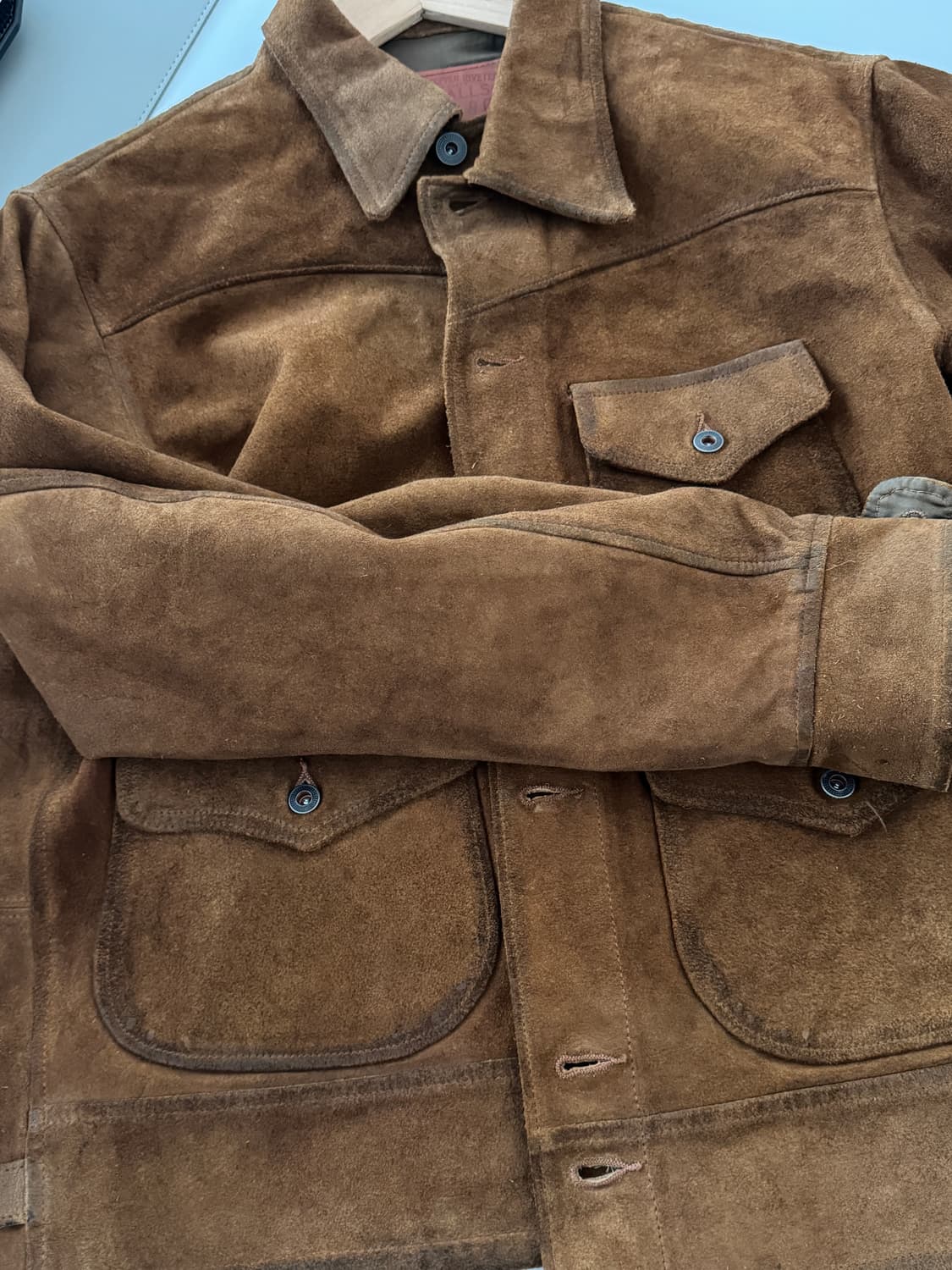 더블알엘 러프아웃 스웨이드 새상품 M 상품이미지4