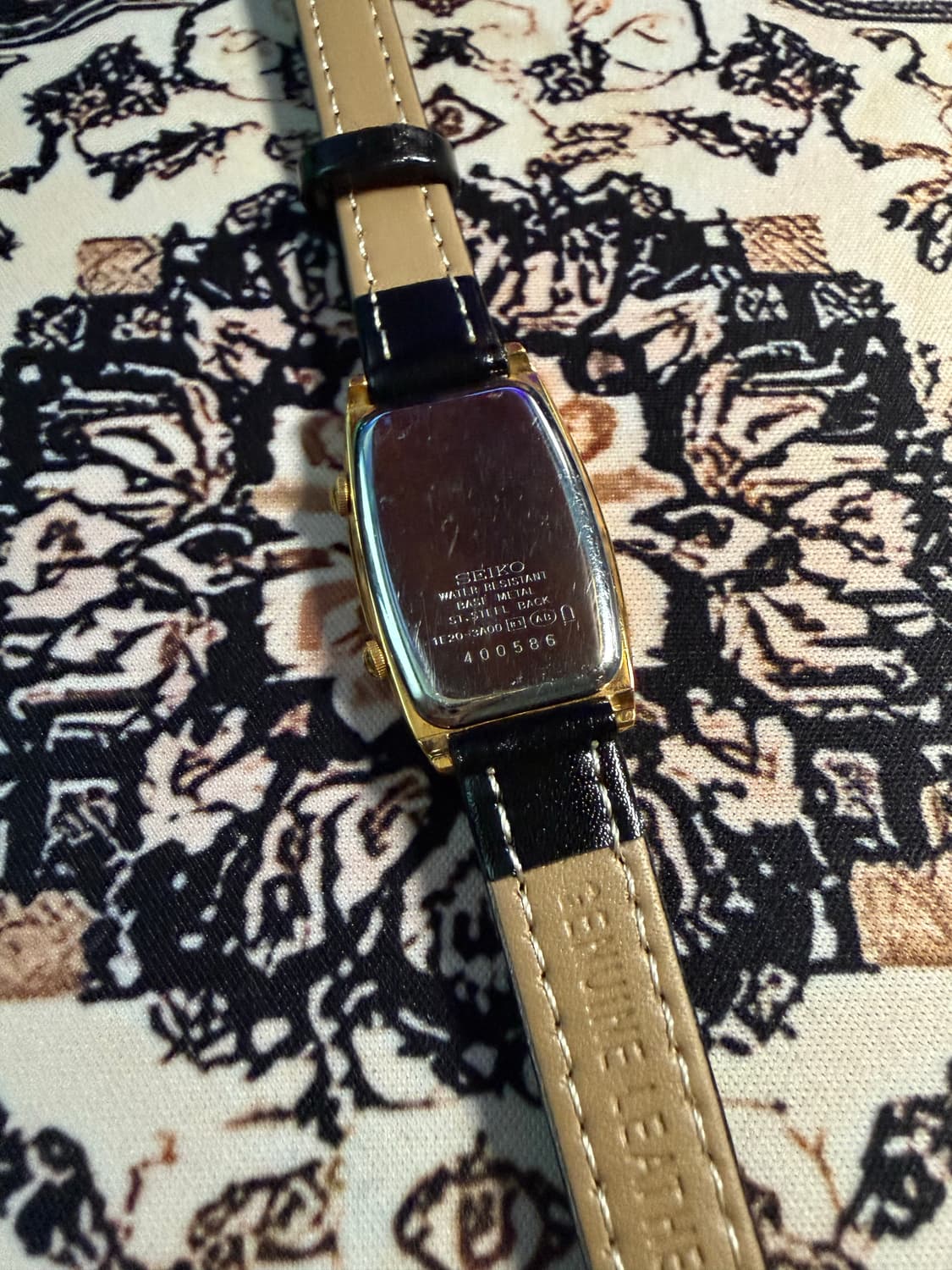 SEIKO 빈티지 Dual time여성 쿼츠 시계 상품이미지3