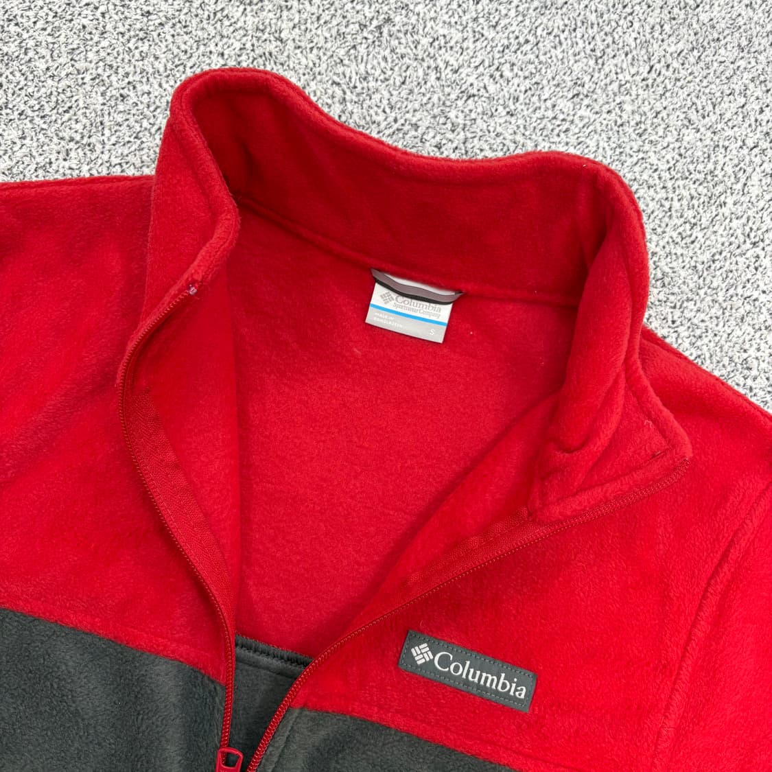 S 컬럼비아 풀집업 후리스 자켓 0303J 상품이미지4