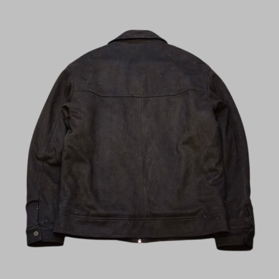 FREE(착샷잇음) 블랙 스웨이드자켓  상품이미지2