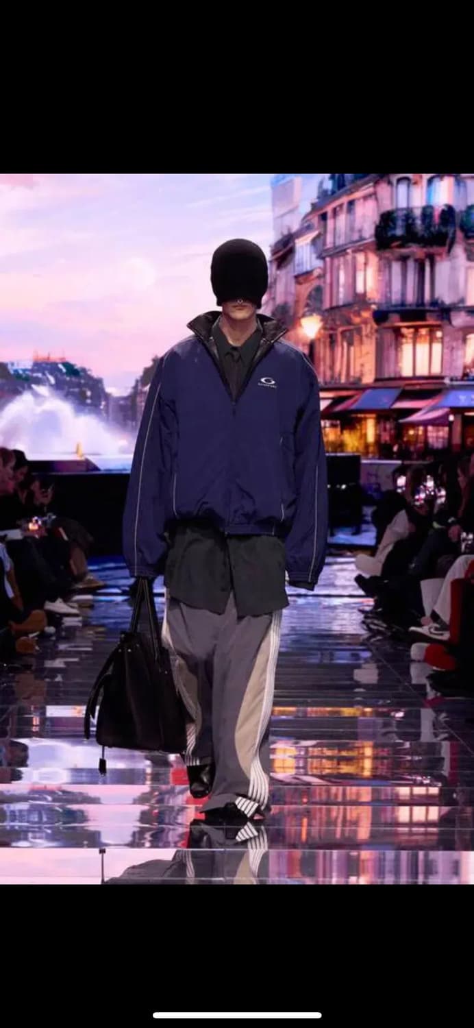 발렌시아가 루프 트랙수트 자켓 네이비 S 상품이미지8