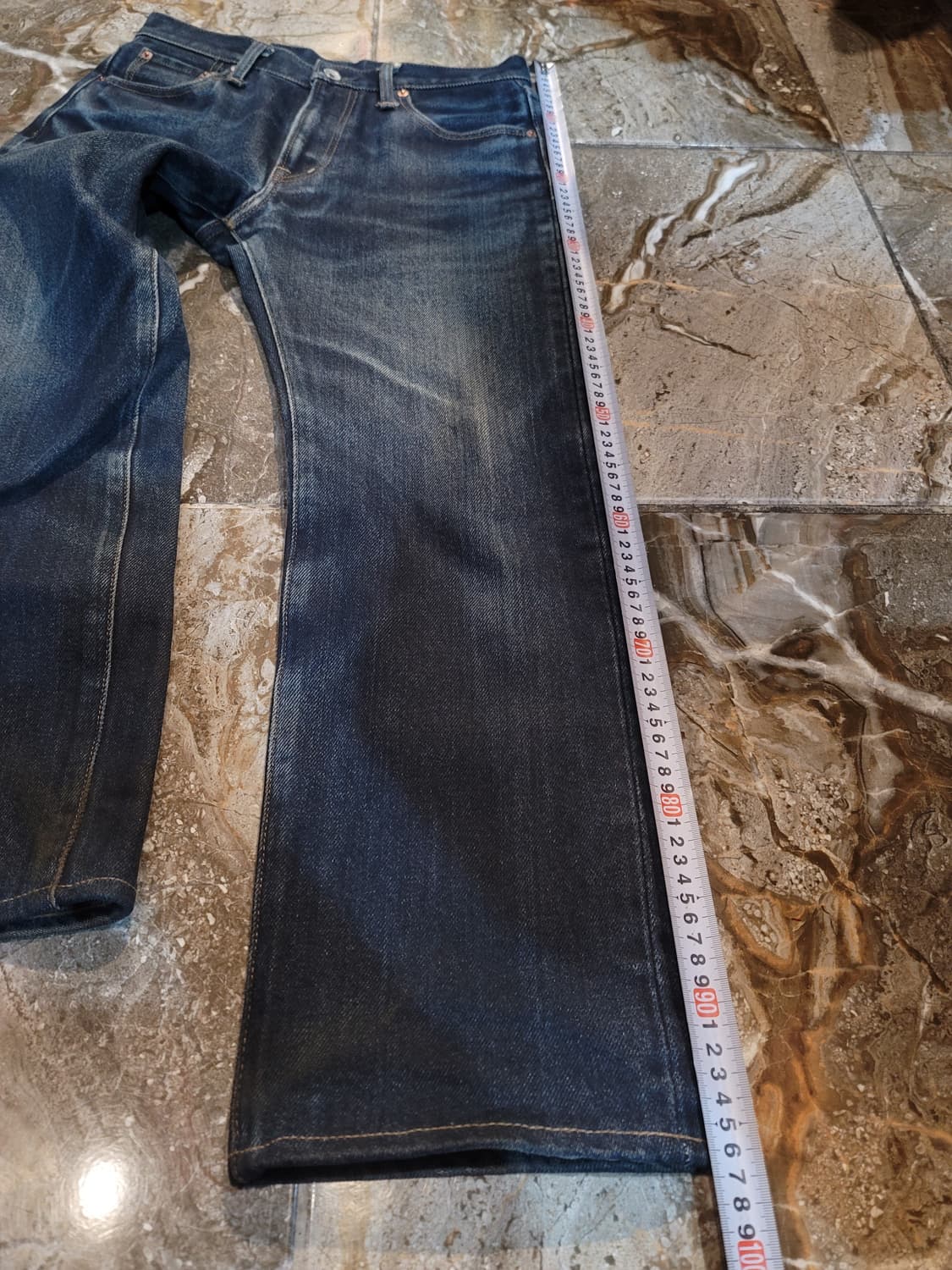 아이언하트 헤비온즈 21oz 하드워시 데님팬츠  상품이미지9