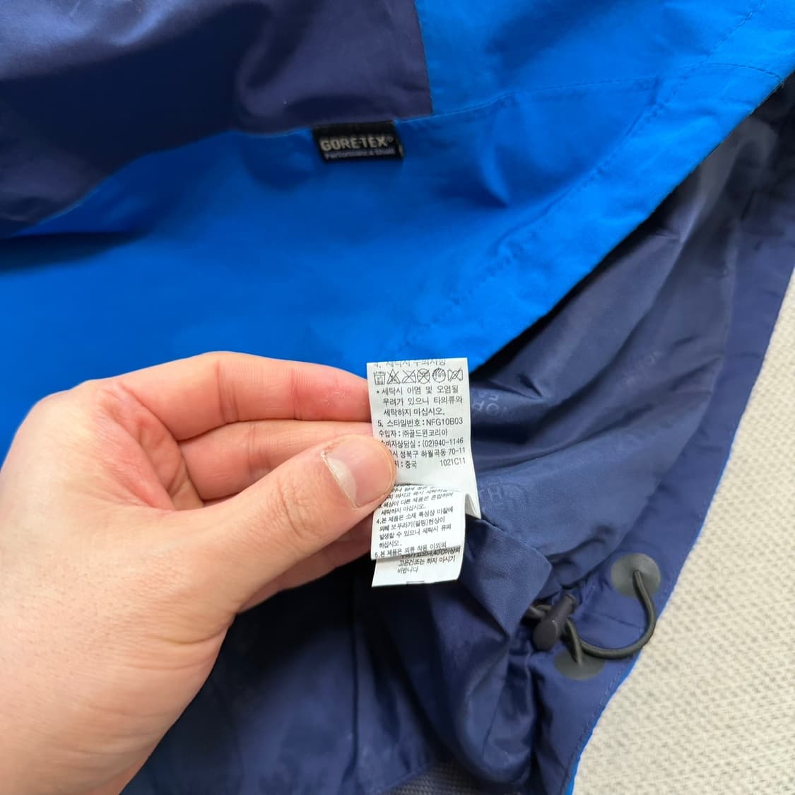 노스페이스 고어텍스 바람막이 자켓 상품이미지6