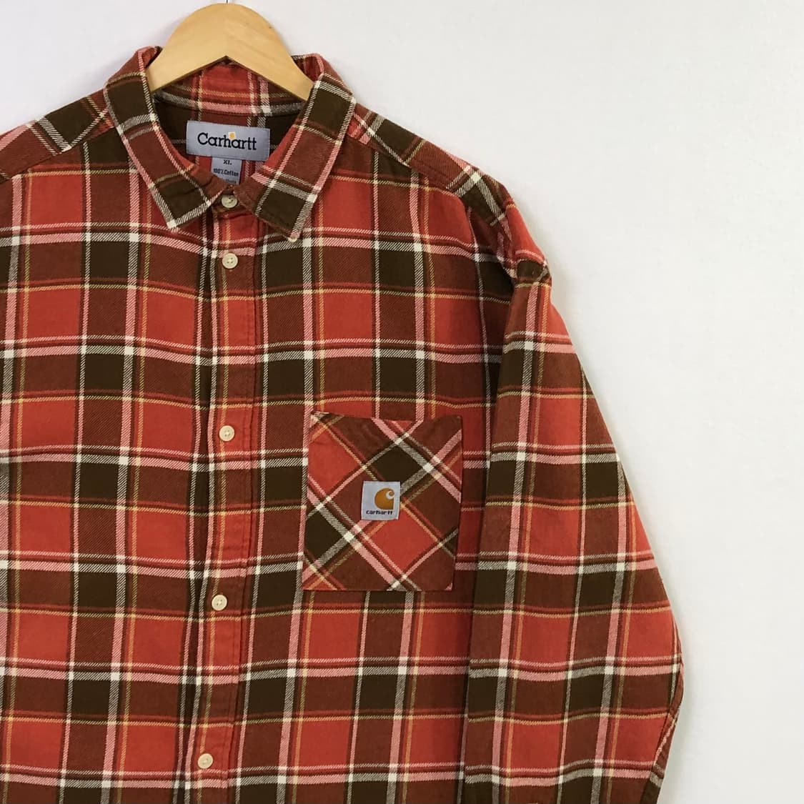 XL 칼하트 체크 셔츠 상품이미지1