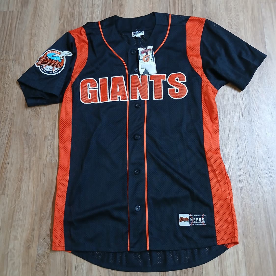 택붙은 미사용 100 롯데자이언츠 원정 유니폼 야구 굿즈 노마킹 상품이미지2