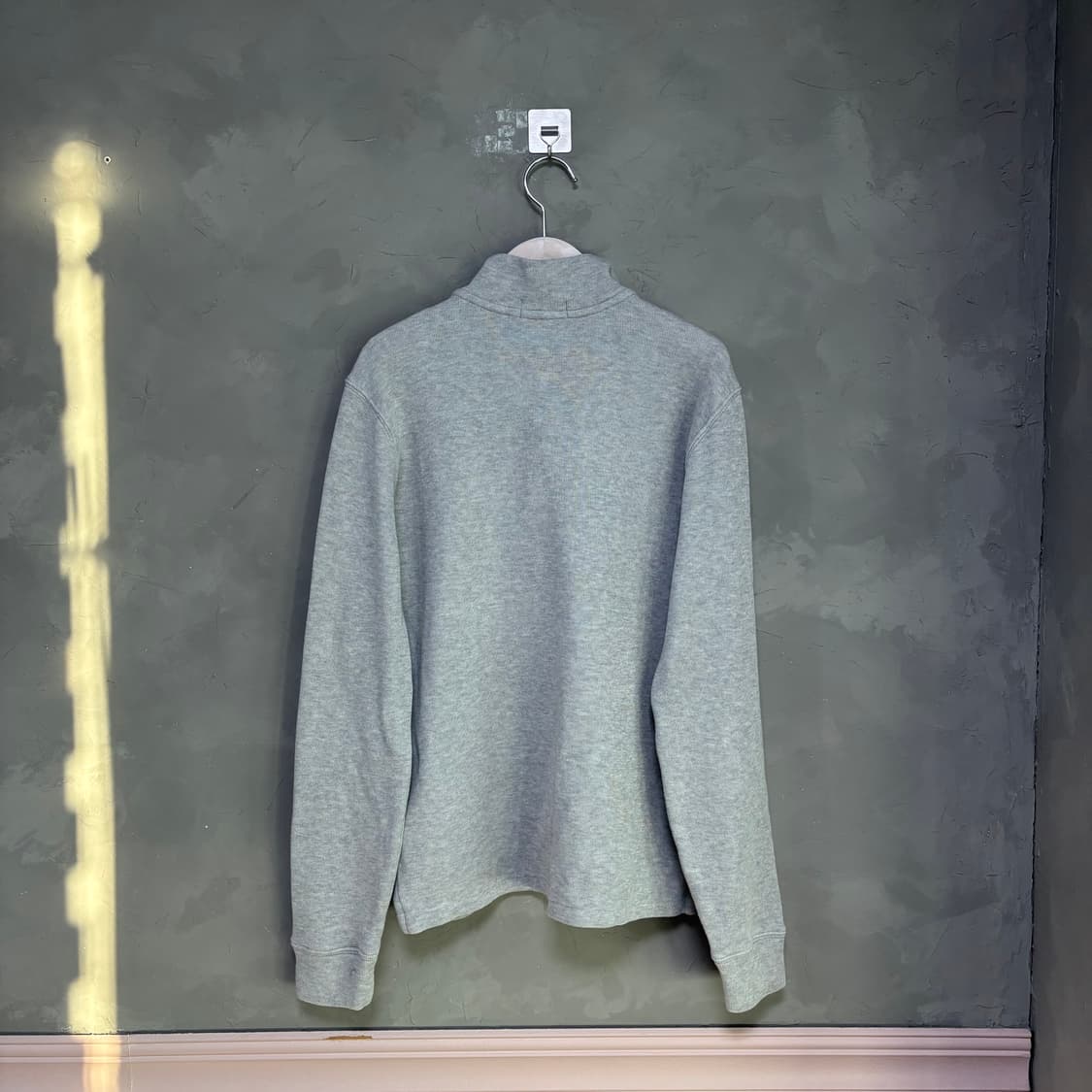 폴로 랄프로렌 니트 반집업 그레이 상품이미지5