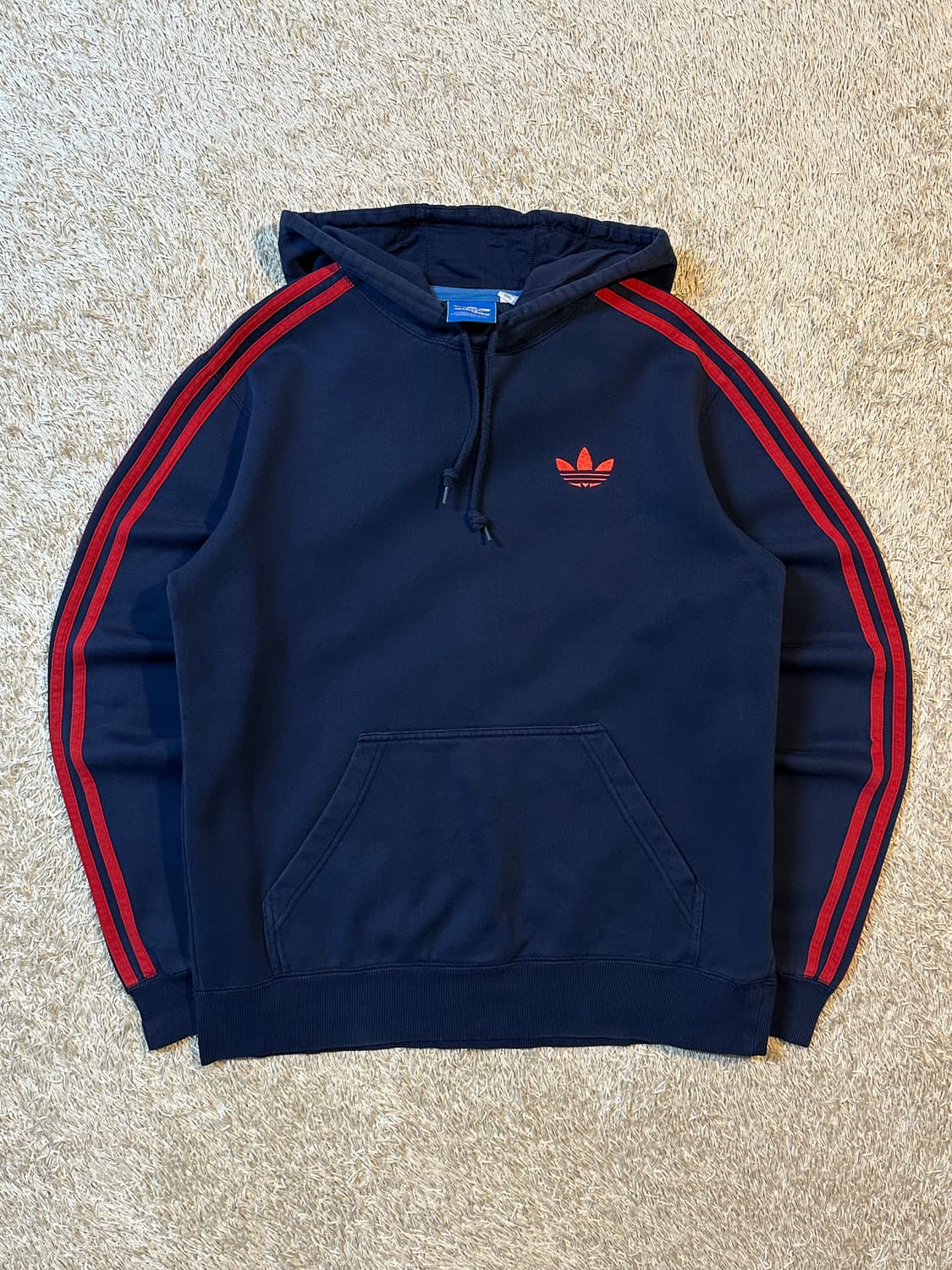 아디다스 파이어버드 사이드라인 후드티 네이비 상품이미지1