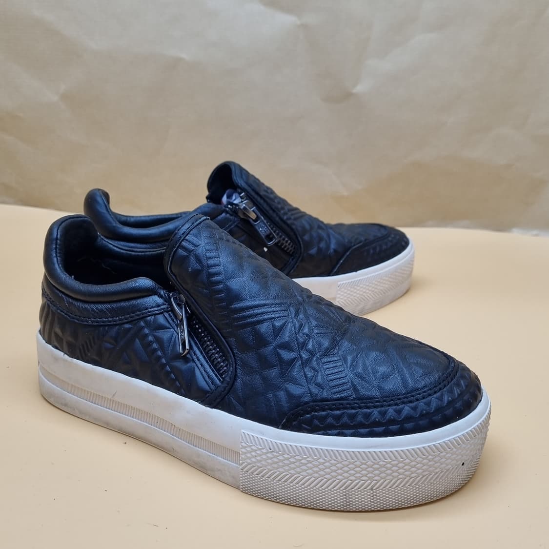 아쉬 ash 여성 가죽 슬립온36 230 상품이미지1