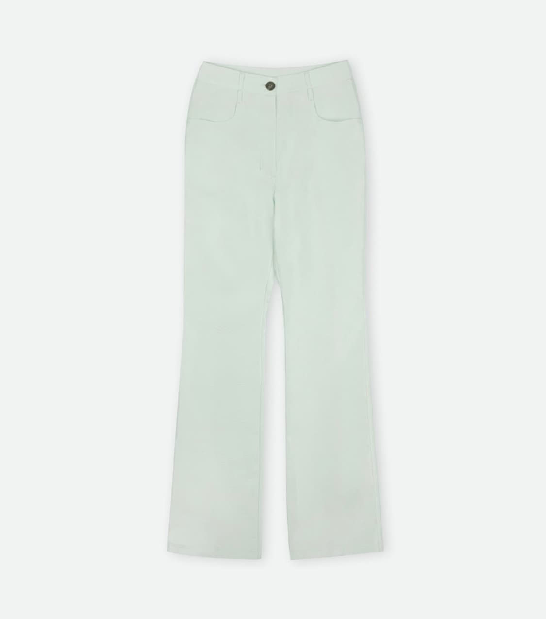 콜로신스 GLOSSY SILKY PANTS SNOWY MINT 상품이미지1