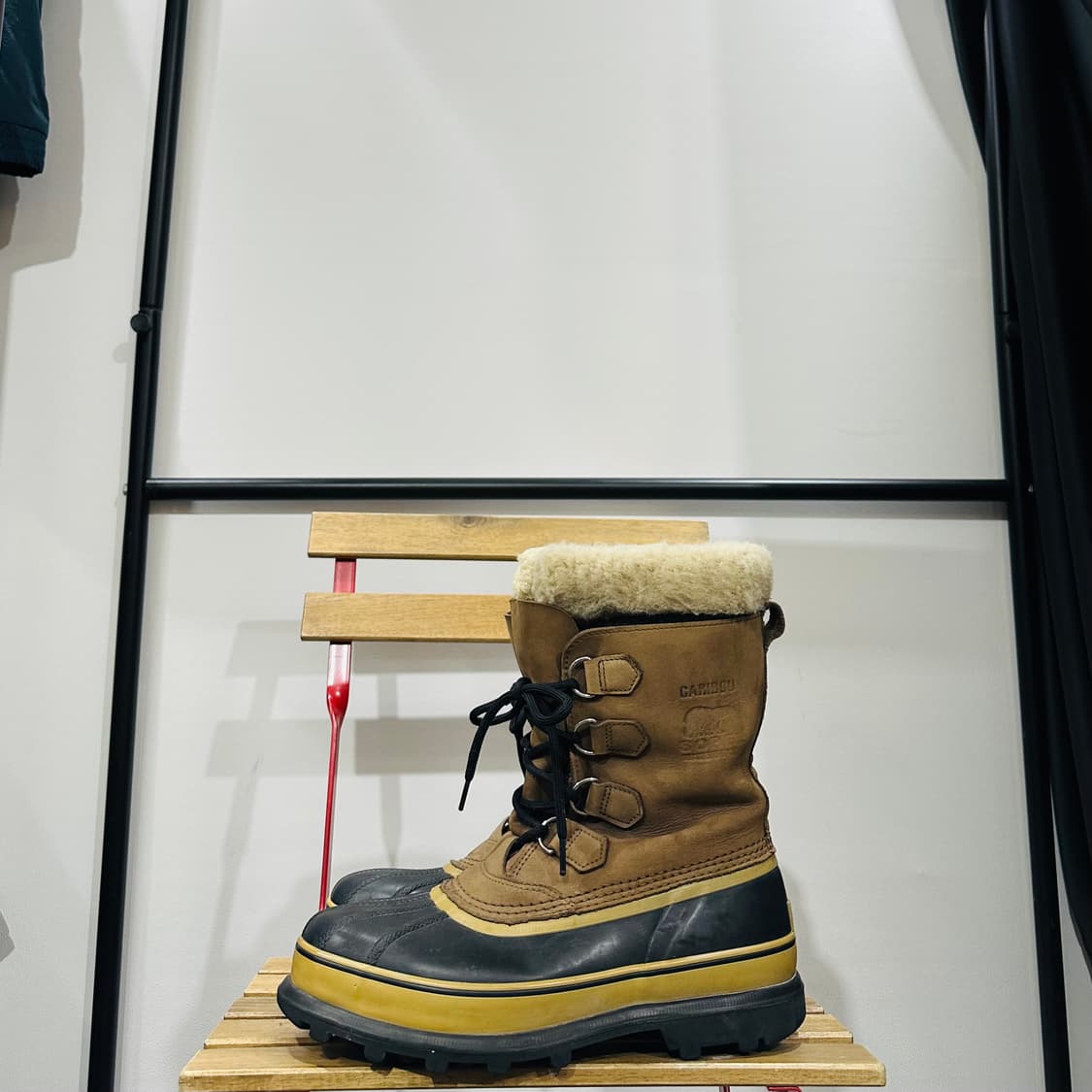 270) 소렐 방한화 남성 남자 방한부츠 카리부 다크브라운 상품이미지3