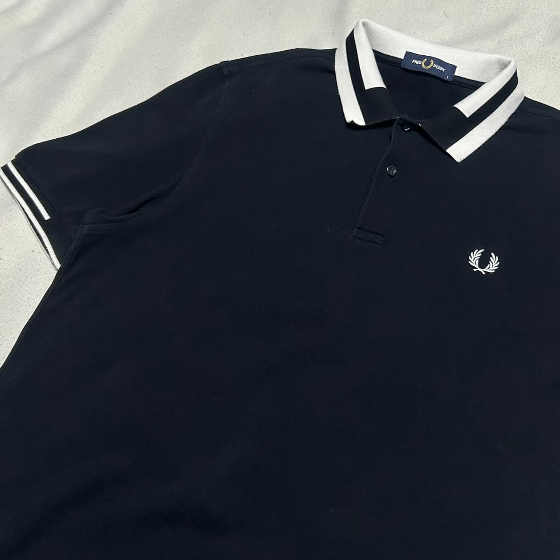 🫶🏻 프레디페리 Black 카라 반팔티 🫶🏻 상품이미지2