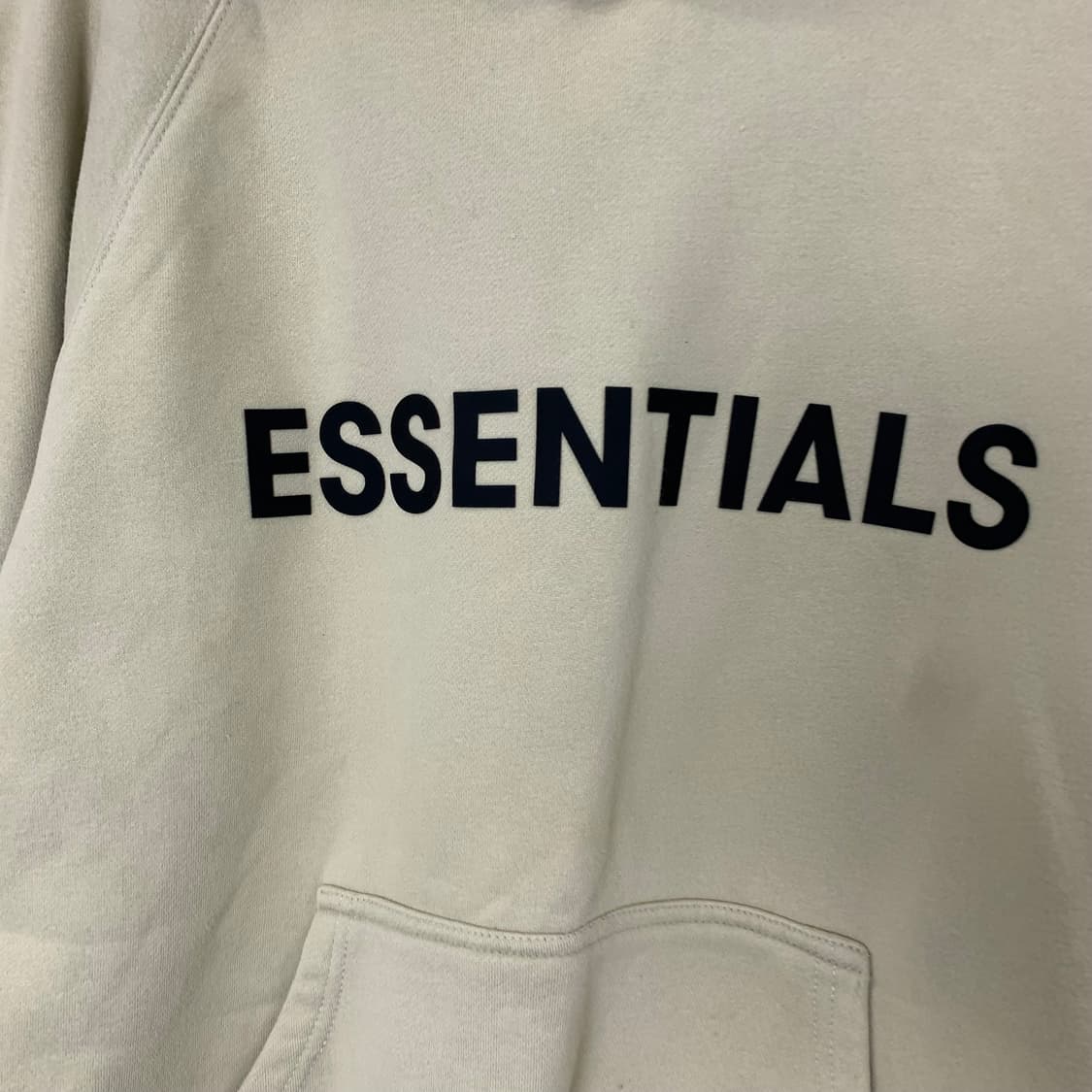 에센셜 피어오브갓 스펠아웃 베이지 스웻 후드티 상품이미지4
