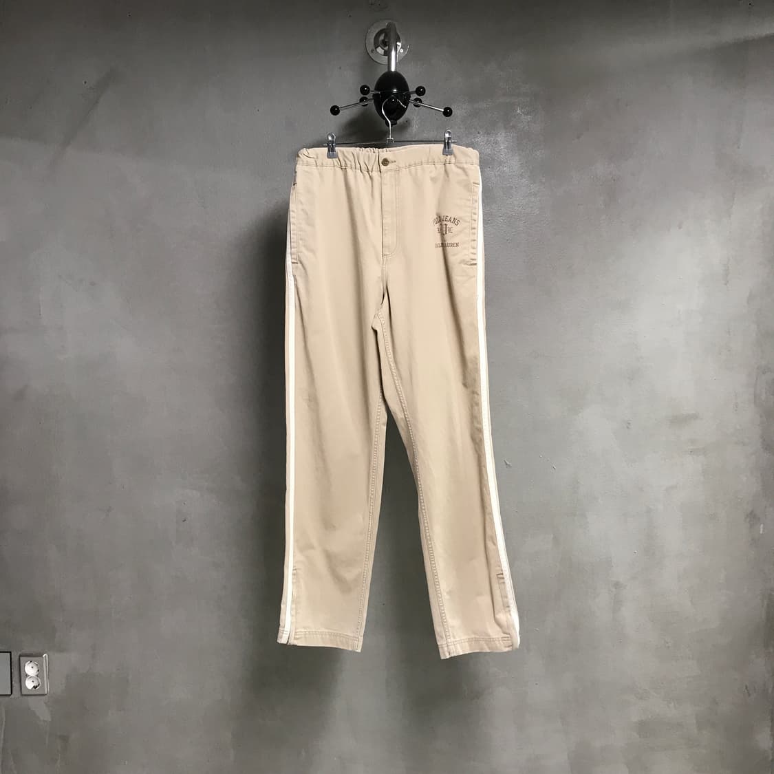 폴로 진스 밴딩 팬츠 베이지 M 상품이미지1