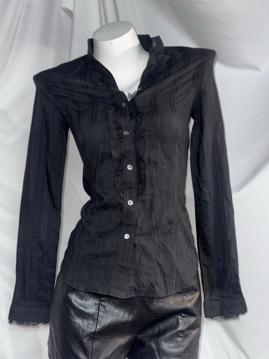 d.i.a 다이아 지브라 무채색 시부야 갸루 코디세트 상품이미지4