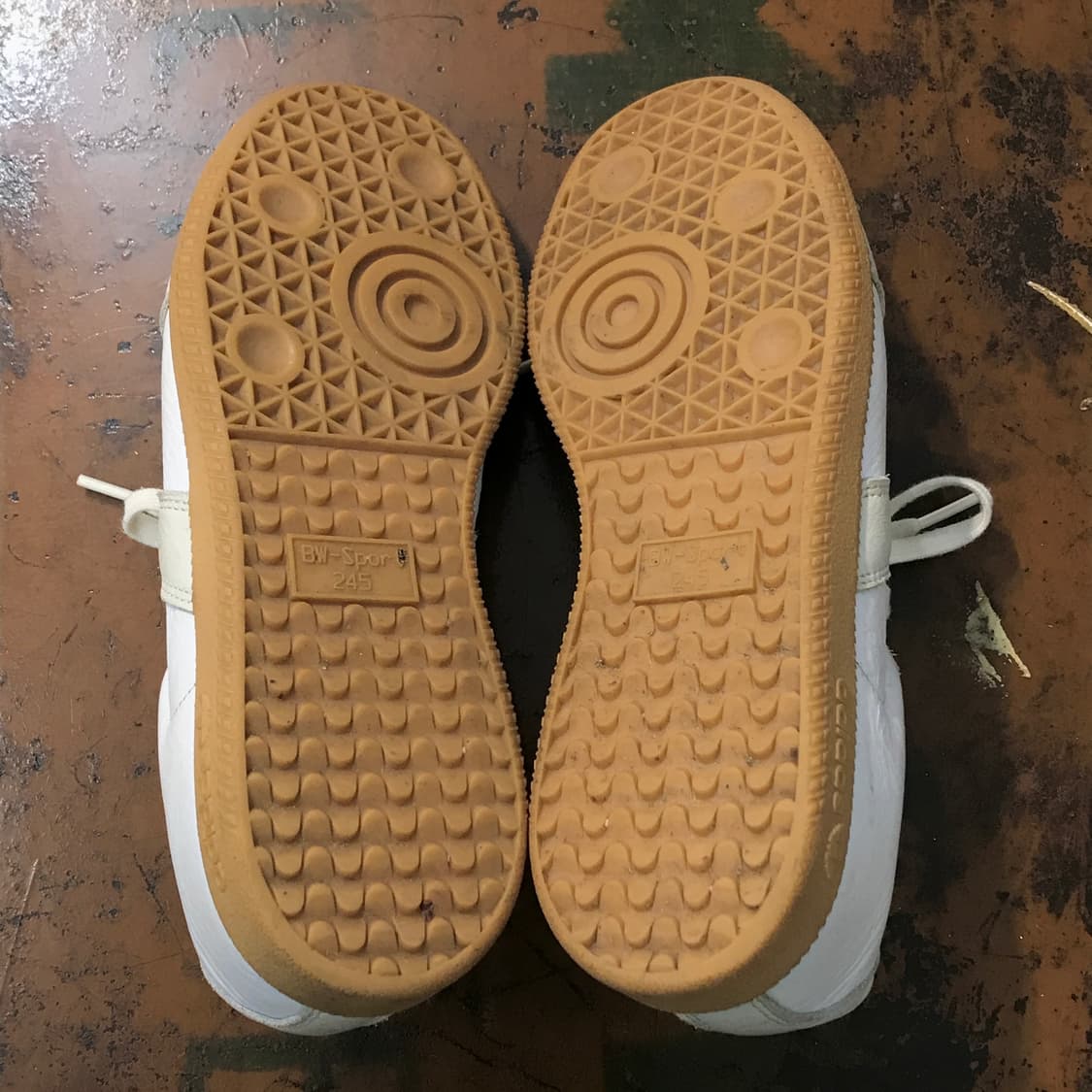 아디다스 아이보리 독일군 스니커즈 240 사이즈 상품이미지4