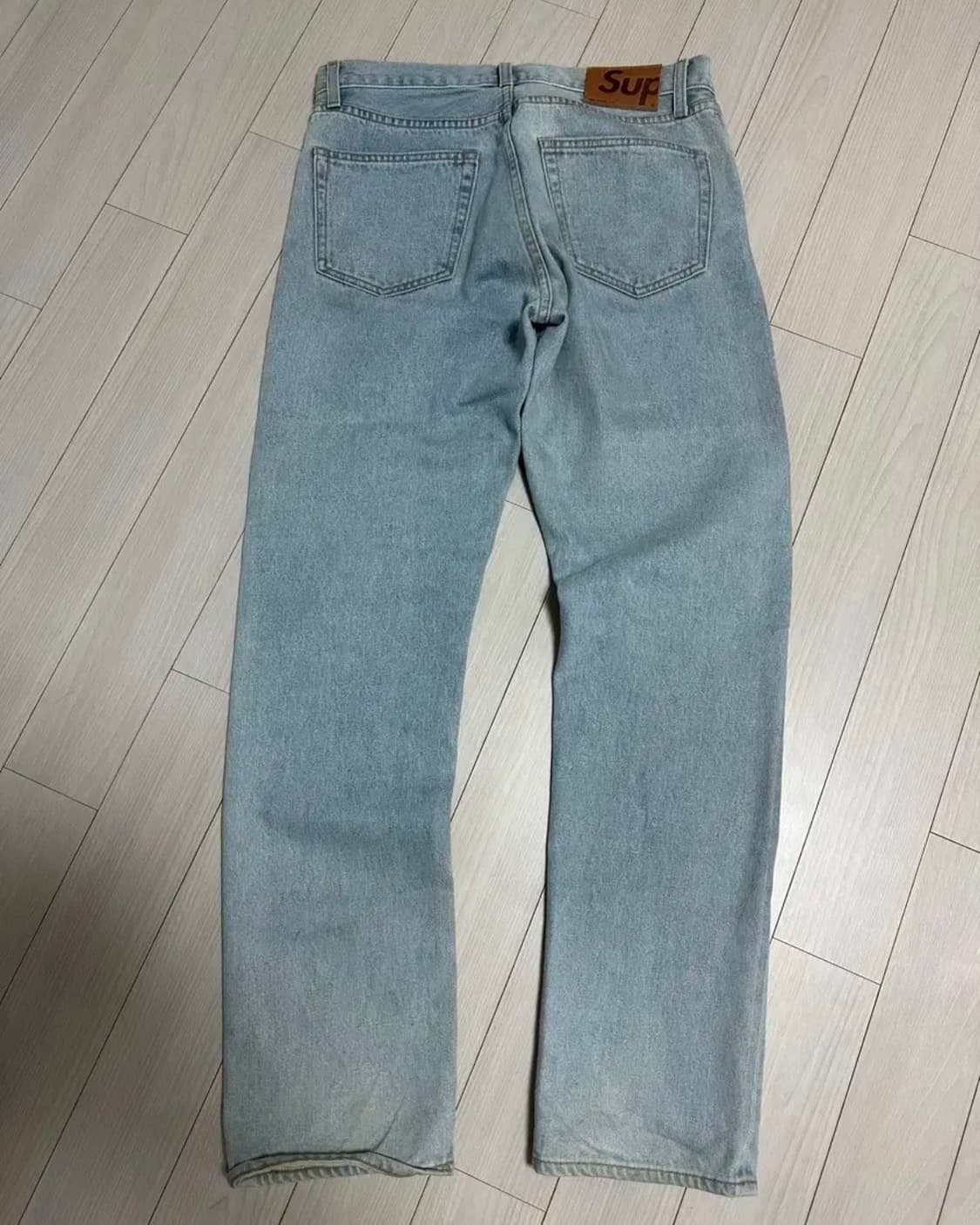 슈프림 연청 데님 팬츠 바지 30 상품이미지1